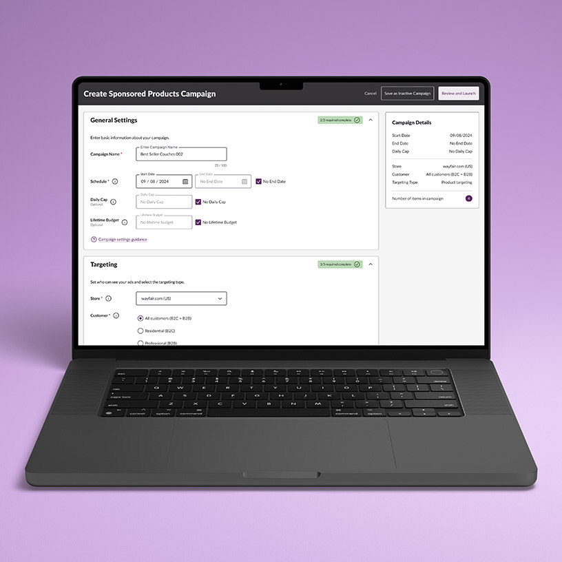 Unified Campaign Creation