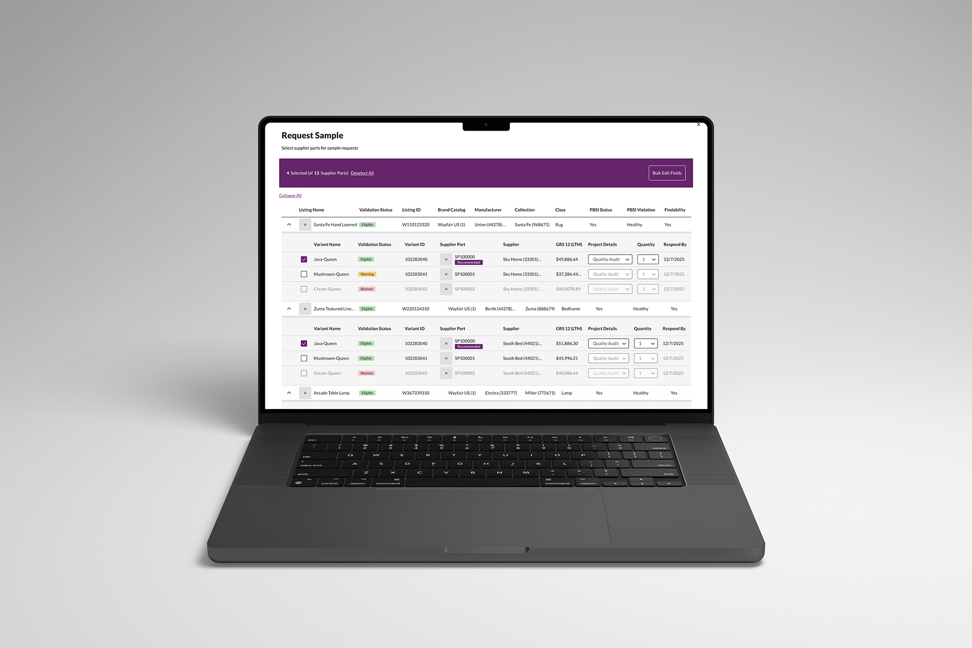 Sample Request Project Preview