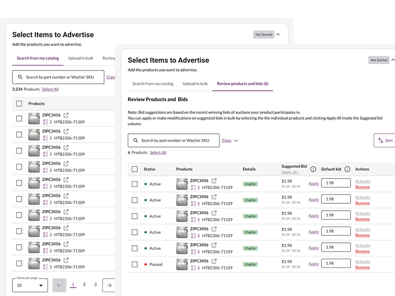 Step-based / more rigid flow